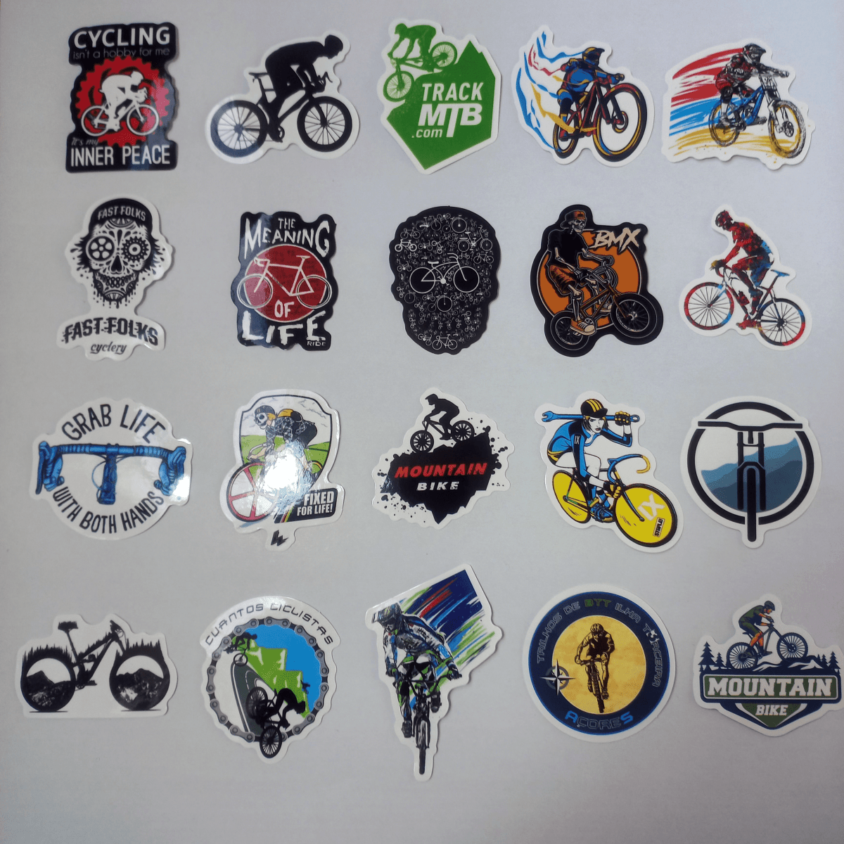 Stickere Bicicleta, MTB, BMX 50 buc. - StickerJoy