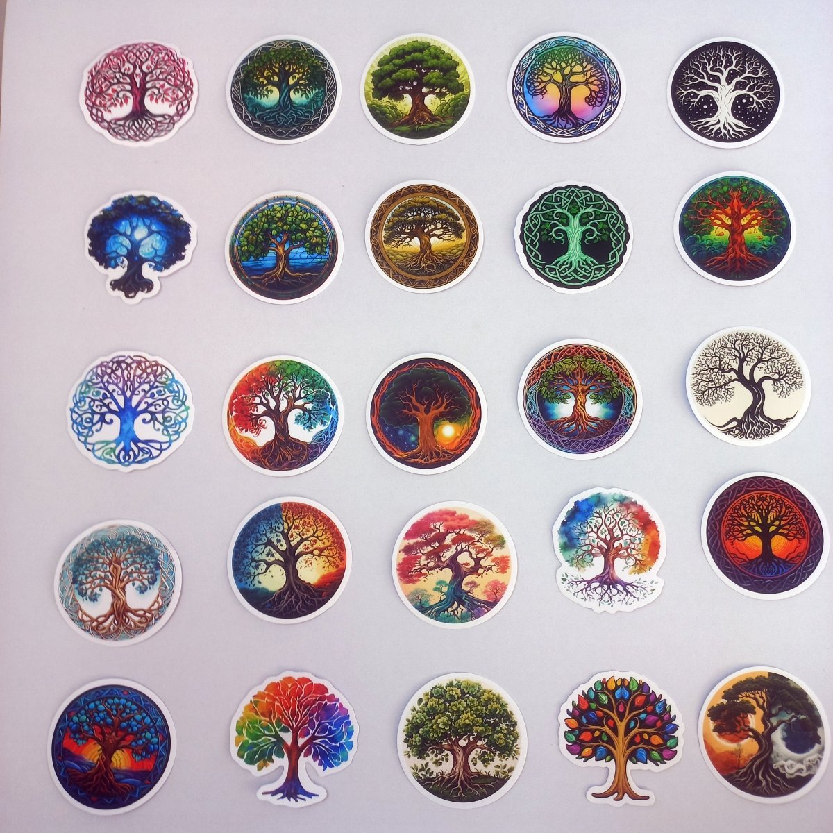 Pachet Stickere Copacul Vietii 50 buc. - StickerJoy