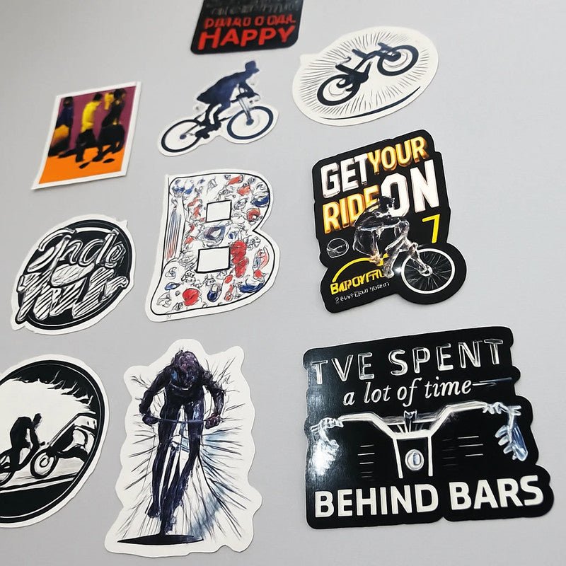 Stickere Bicicleta, MTB, BMX 50 buc. - StickerJoy