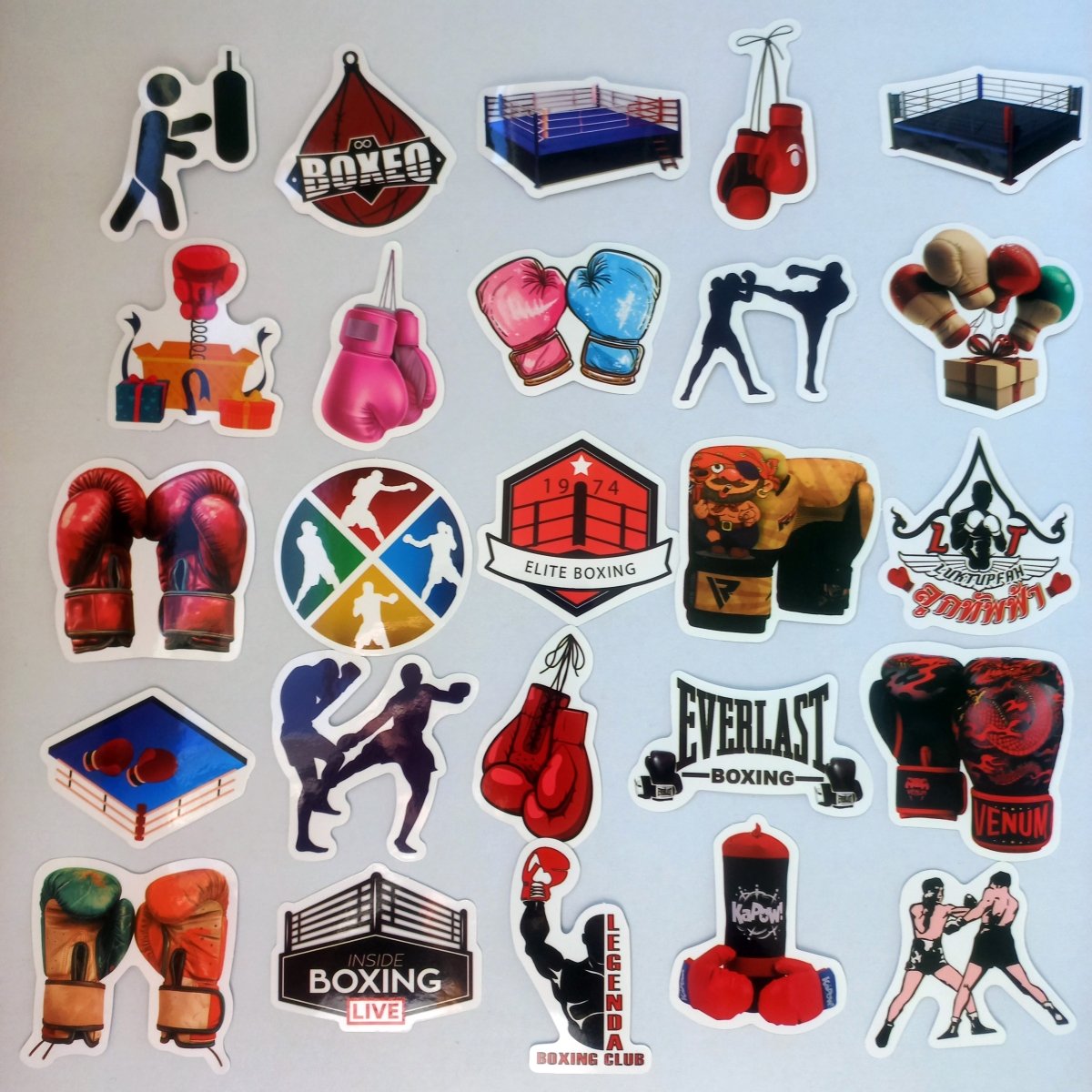 Pachet Stickere Boxing 50 buc. - StickerJoy