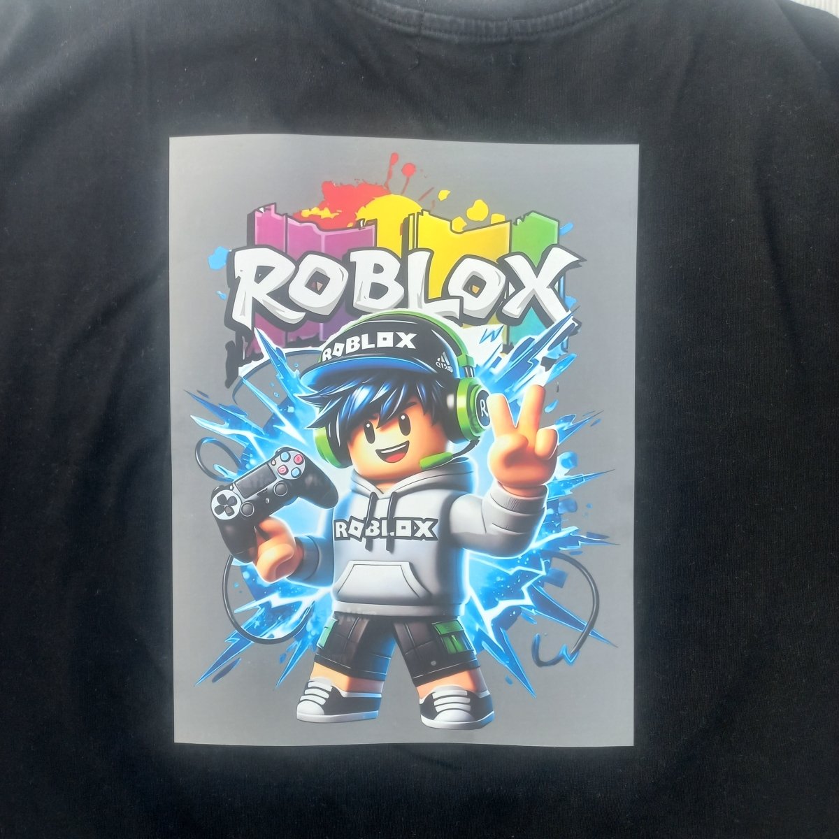 Sticker DTF „Gaming Character Boy” – Colorful Gamer Design - StickerJoy