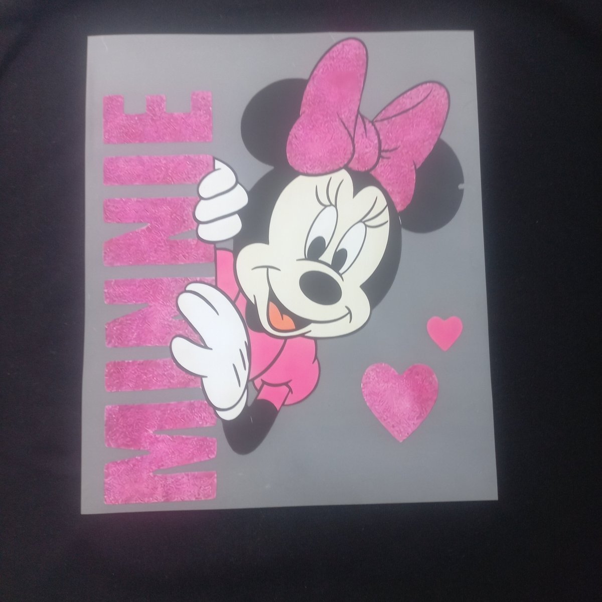 Sticker DTF Inimă Roz Cute – Transfer Termic pentru Haine - StickerJoy