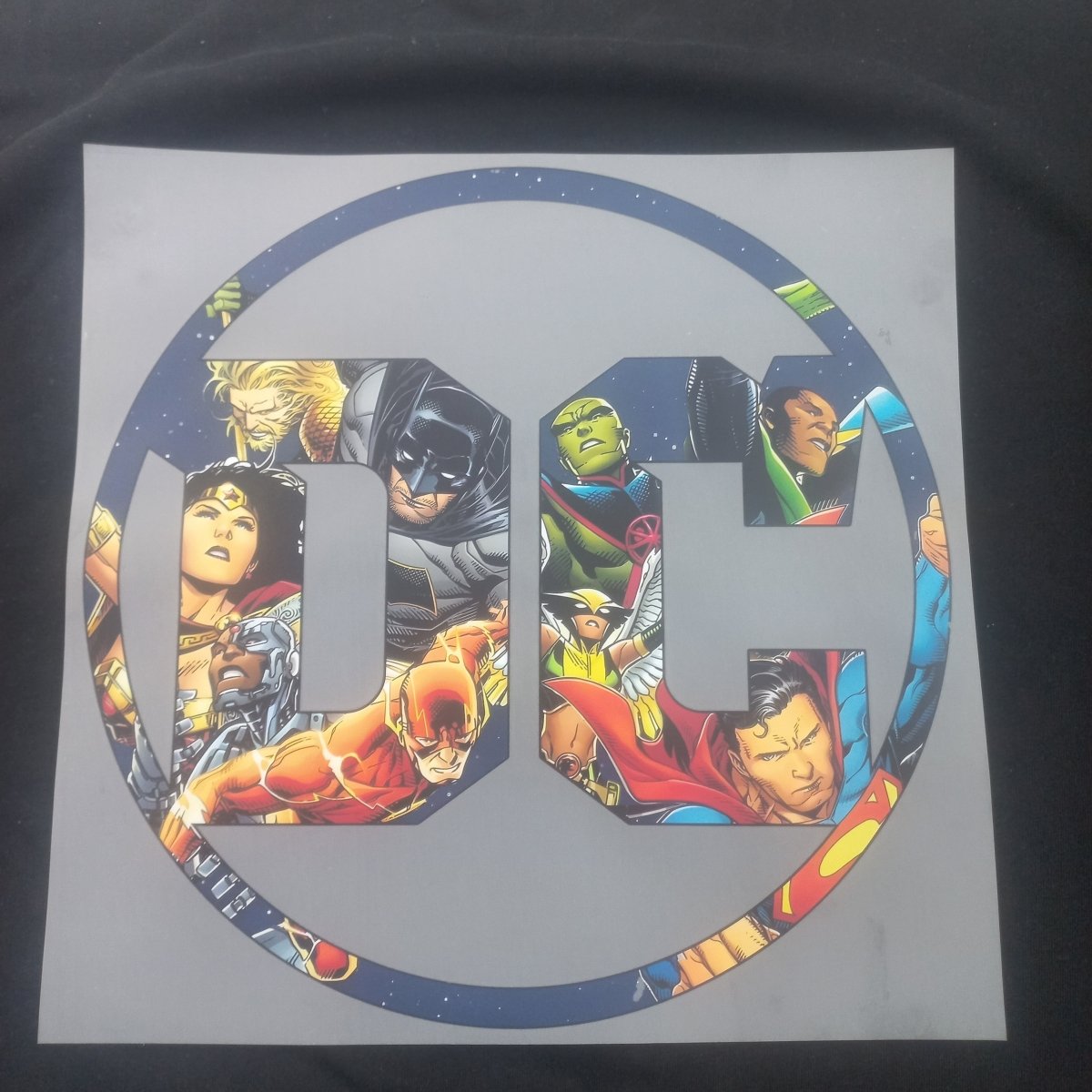 Sticker DTF Super Heroes Power – Transfer Termic Design Comic pentru Haine - StickerJoy