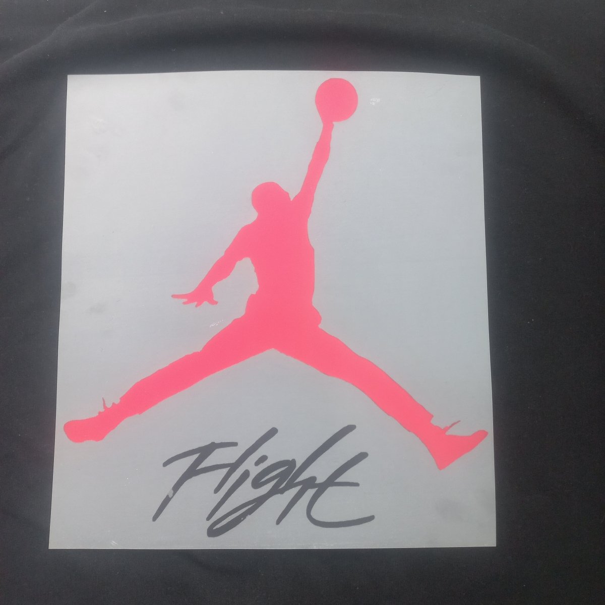 Sticker DTF “Flight” – Design Sport Basket Jump Silhouette pentru Tricouri - StickerJoy