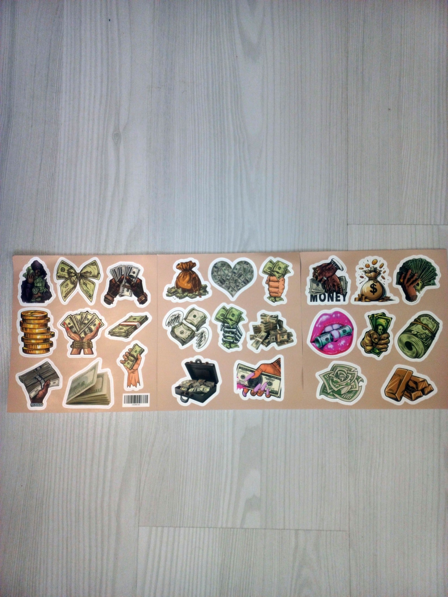 Stickere Bani si Dolari