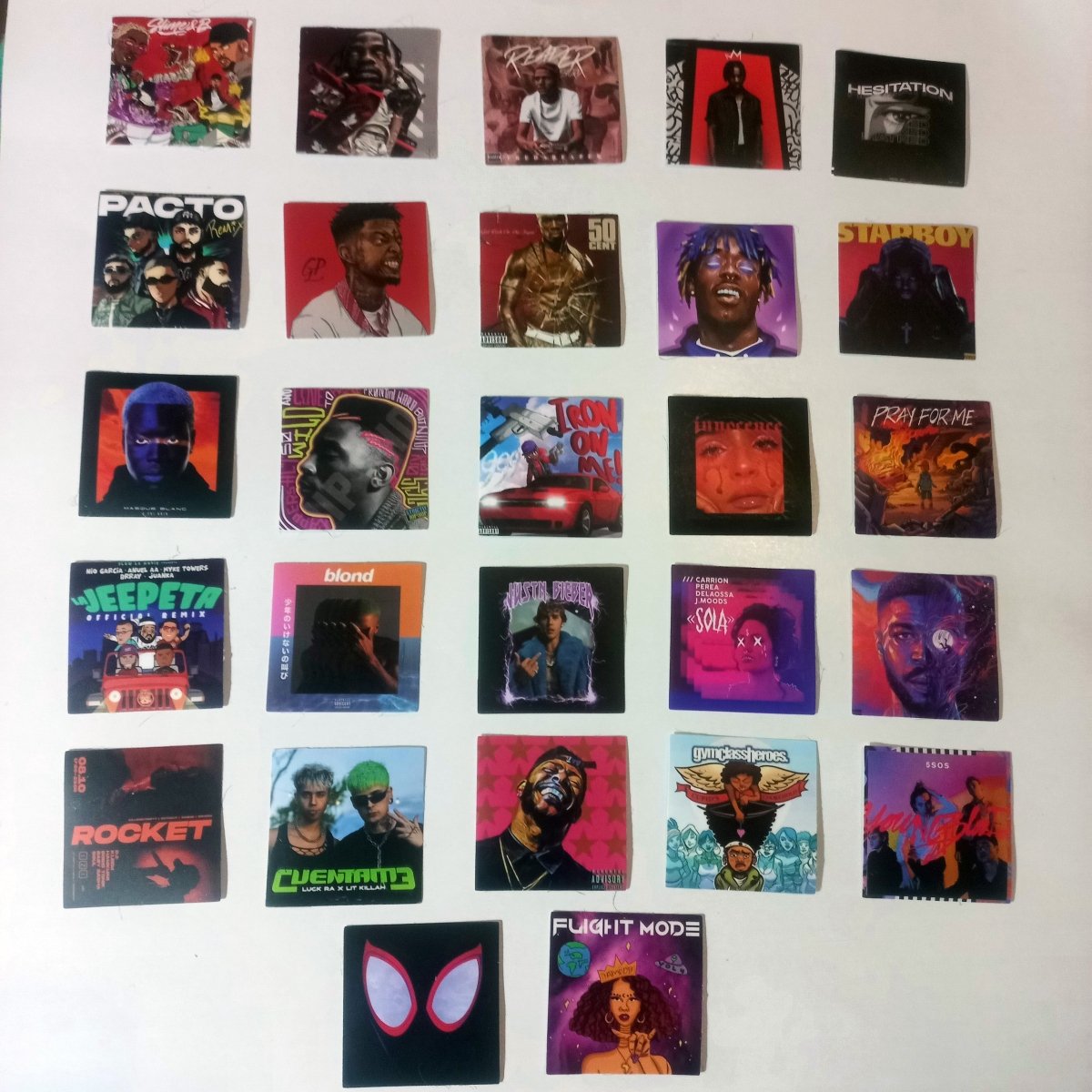 Pachet Stickere Muzică – Hip - Hop & Pop Culture (Fan Art Urban) 64 buc. - StickerJoy