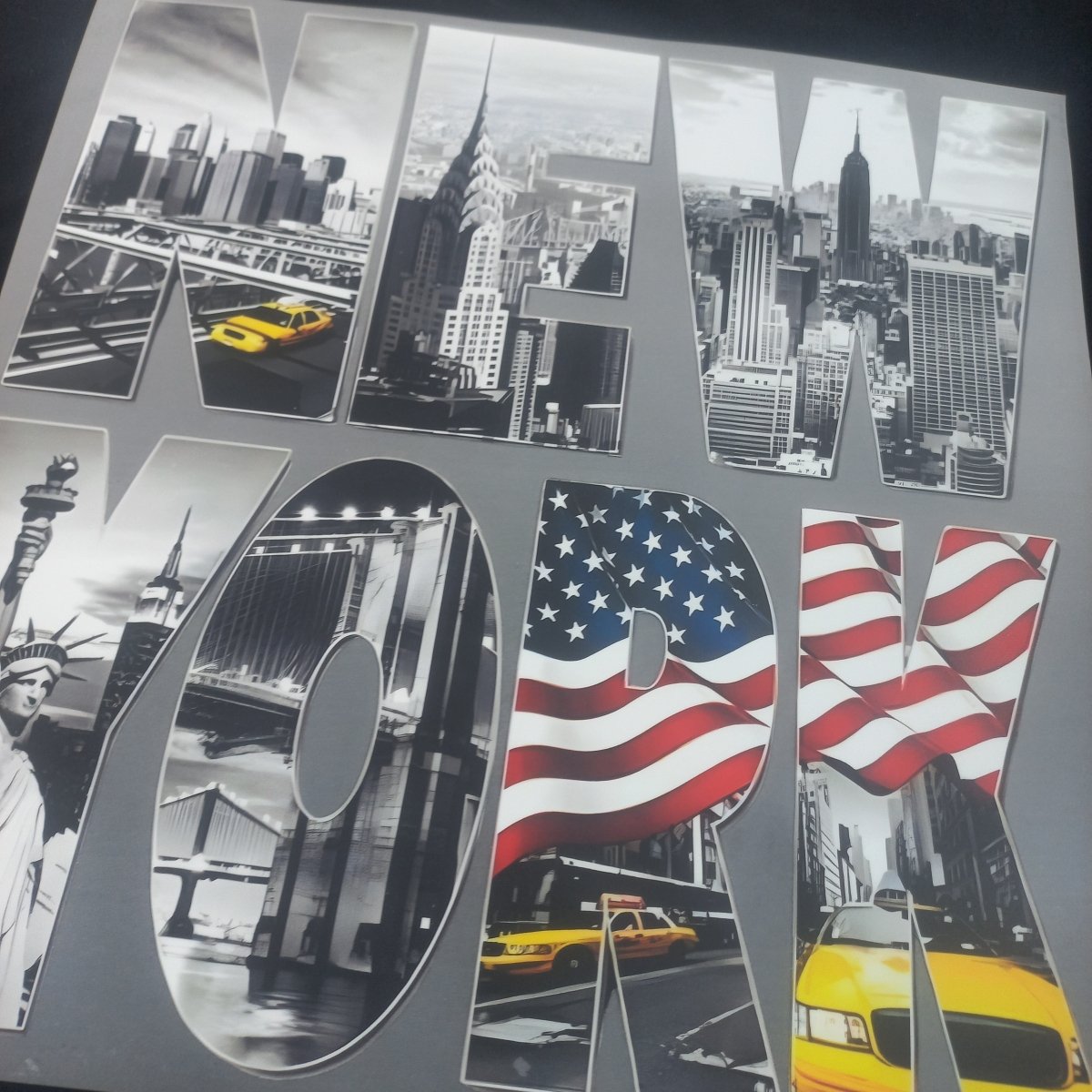 Sticker DTF „New York City” – Urban Style Black & White - StickerJoy