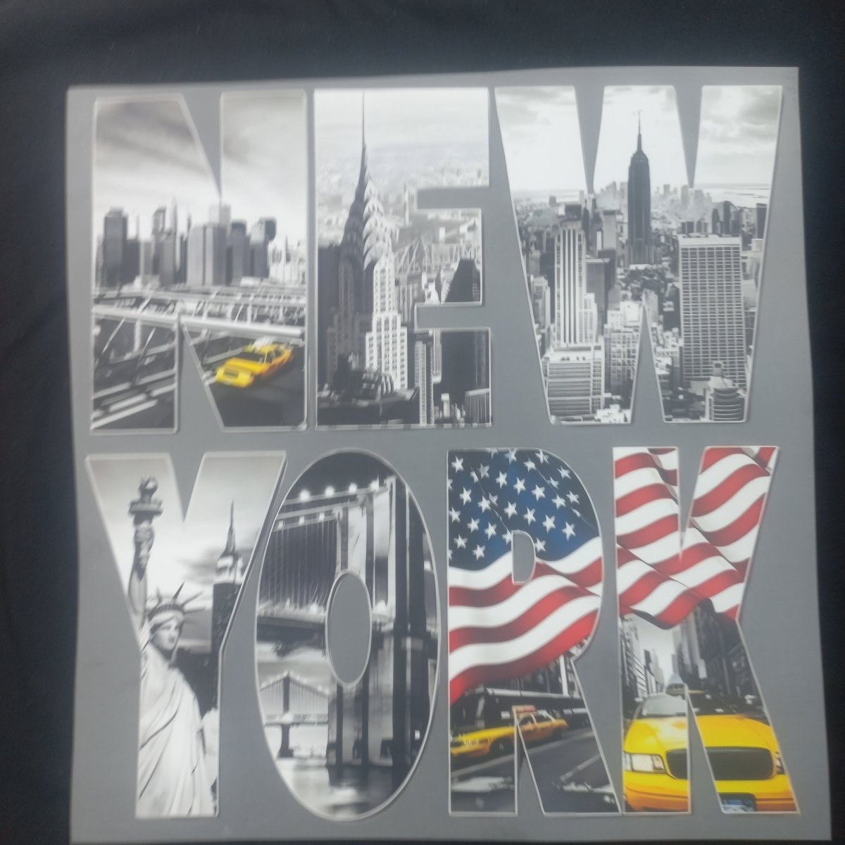 Sticker DTF „New York City” – Urban Style Black & White - StickerJoy