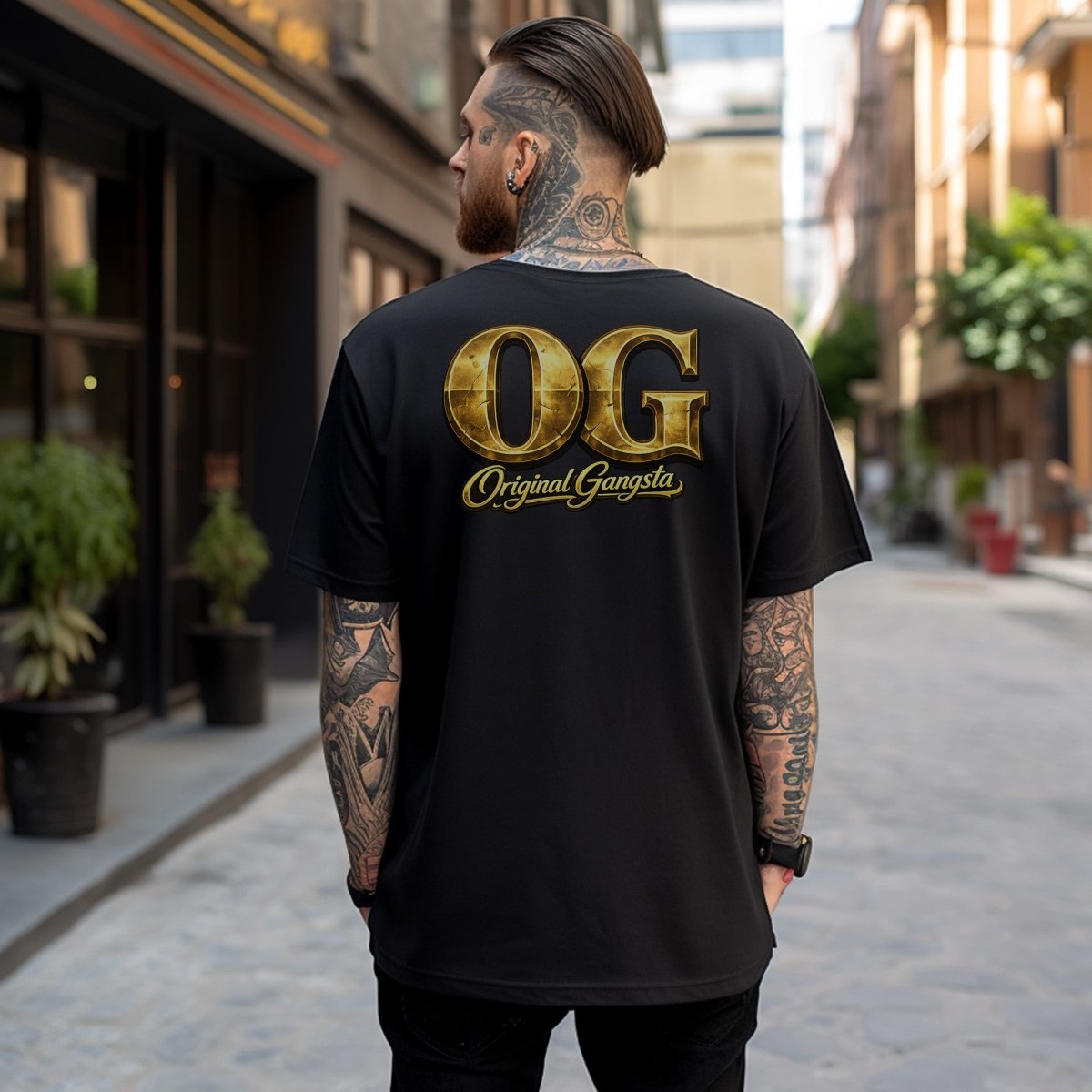 Design tricou OG Original Gangsta PNG – Streetwear premium, fundal transparent - StickerJoy