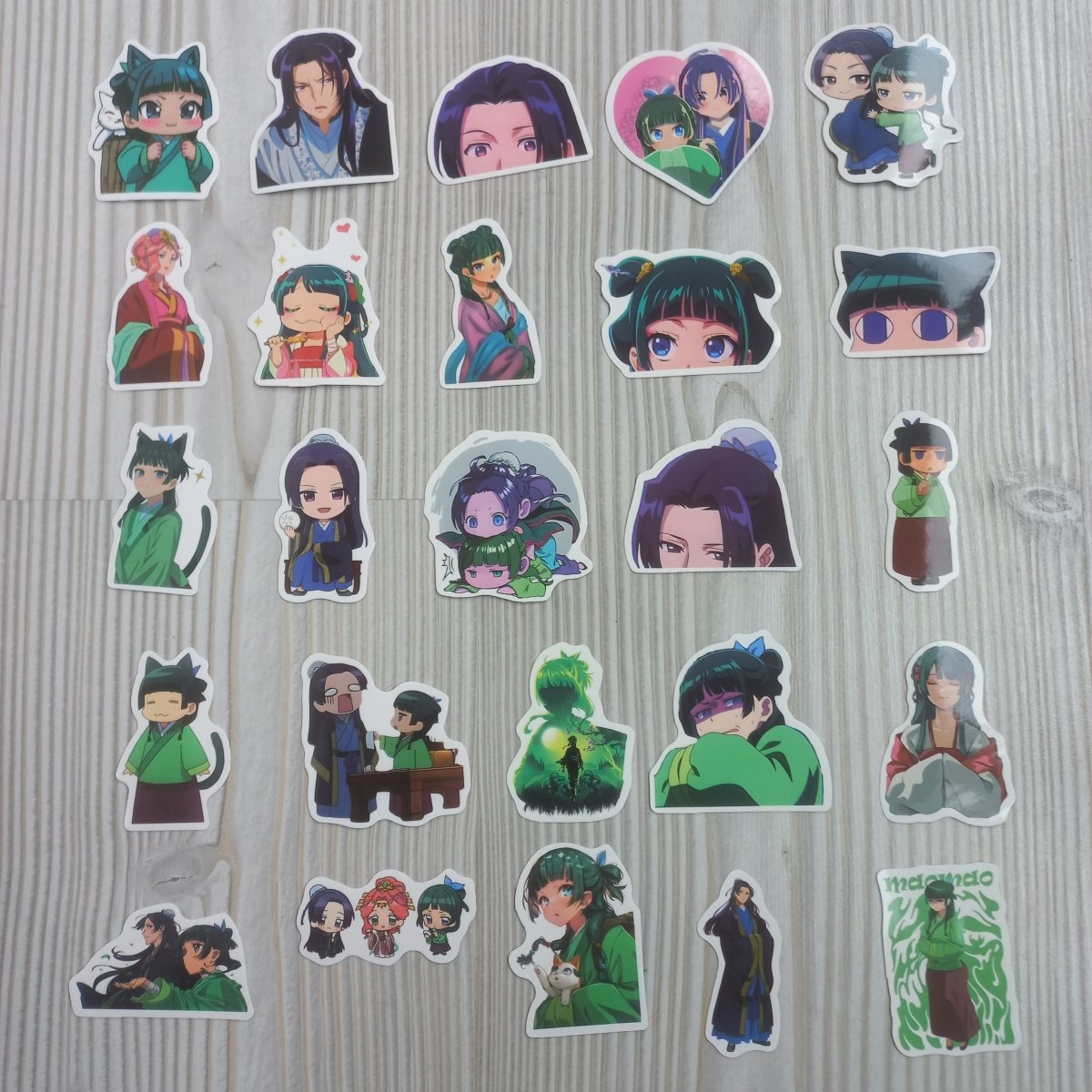 62 Stickere Anime Premium – Set Stickere Kawaii & Manga Waterproof pentru Laptop, Telefon, Otaku - StickerJoy