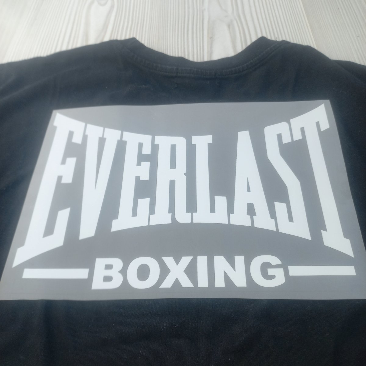 Sticker DTF Boxing Everlast Style – Transfer Termic Sport pentru Haine - StickerJoy
