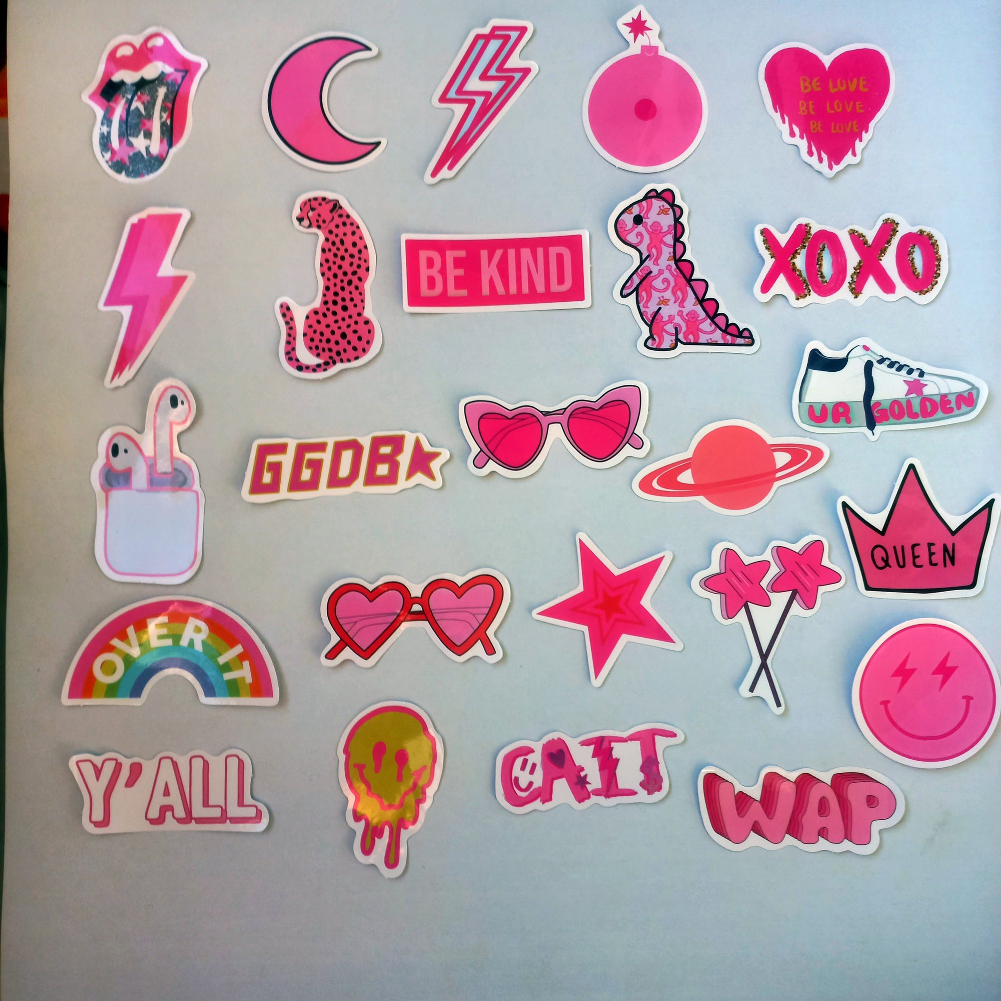 Stickere cool pentru fete – set colorat